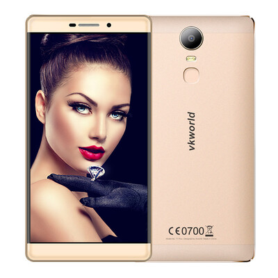 

VKworld T1 Plus 16GB ROM 2GB RAM 4G LTE 4300mAh 6,0-дюймовый смартфон Android 6.0 MTK6735 Quad Core FDD Телефон