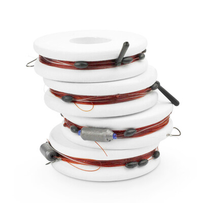 

Vickers WEIS hand-tied to facilitate the line group more specifications tied to the fish line fishing line main line line fishing line set a set of four with double hook 45M35