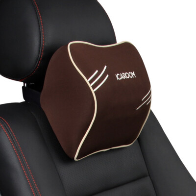 

Jingdong supermarket car house ICAROOM car headrest space memory cotton neck pillow car cushions coffee color I16-869A-506
