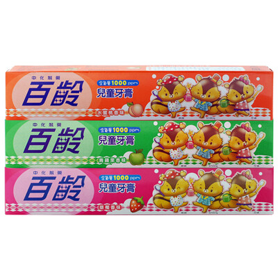 

Ballantine (Улыбается) Детская зубная паста 50g * 3-Pack 3 вида фруктов на 2-12 лет (Тайвань импортированная)