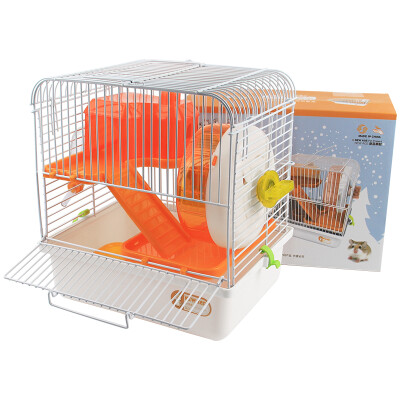 

Neweje hamsters hamster supplies base cage cage hamster cage double bed house small animal supplies snow park orange