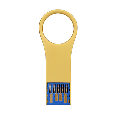 

Mini Key USB Flash Drive 3.0 Pen Drive 32GB Gold