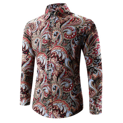 

Men Cotton Long Sleeves Printed Shirts