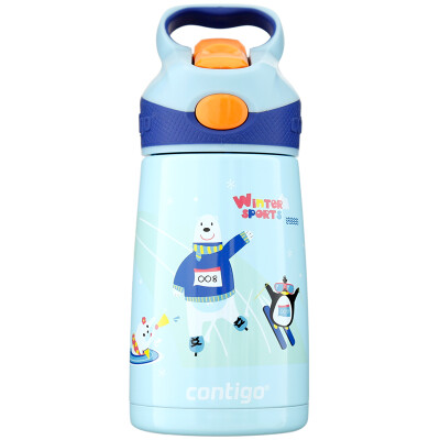 

Contigo children insulated straw cup vacuum stainless steel - 300ml snow sports club HBC-STR070