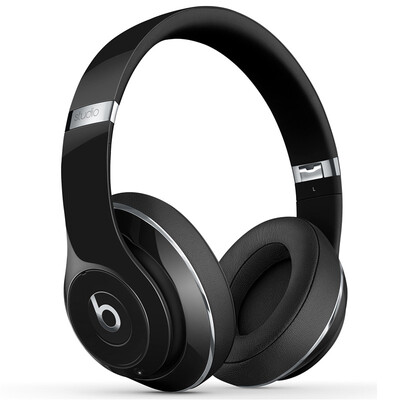 

Beats Studio Беспроводная гарнитура Bluetooth-гарнитура для шумоподавления Гарнитура для гарнитуры - Hyun Black с микрофоном MP1F2PA / A