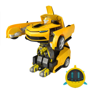 

DOUBLE E Double Eagle Transformed Remote Control Car Boy Gift Battle Hornet Robot Model Charger Children's Toy Car