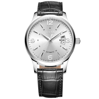 

Fiyta (FIYTA) watch Zhuo Ya series of mechanical male watch white belt DGA0008.WWR