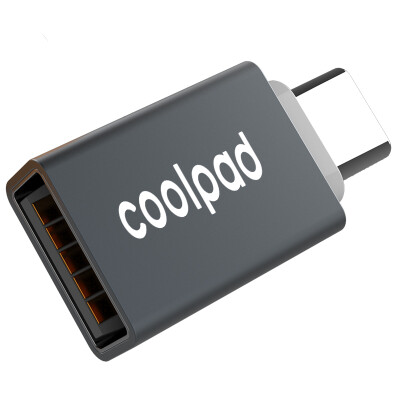 

Coolpad оригинальный тип-C OTG адаптер USB3.0 мобильный телефон планшетный компьютер считыватель U дисковое пространство серый