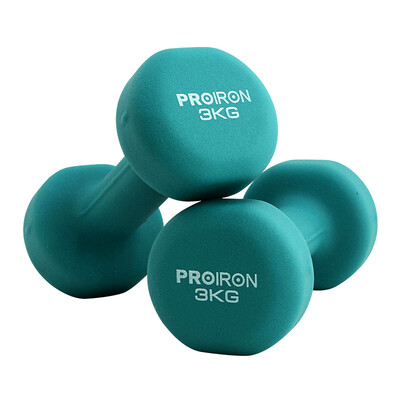 

PROIRON color matte scrub dumbbell Zheng Duoyan jump gymnastics dumbbell suit fitness equipment sporting goods