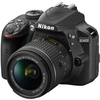 

Nikon (Nikon) начального SLR D3400 камеры (AF-P DX Nikkor 18-55mm F / 3.5-5.6G VR стабилизация изображения объектива)