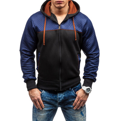 

Fashion Hooded Coat Mens Casual Hoodies Jacket