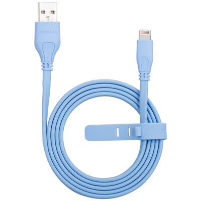 

Mimi MOMAX MFI certified apple noodle data charge line line line blue 1 m for iPhone7 6 6s plus 5s SE mobile phone ipad