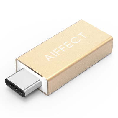 

AIFFECT RCA3A-G1 Тип-C к USB3.0 кабель для передачи данных с функцией OTG Apple MacBook / музыкальные часы / Meizu PRO5 соединение U диск золото