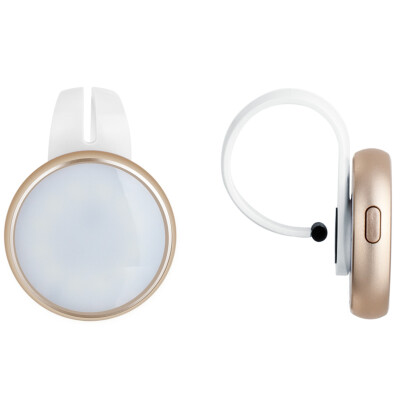 

MOMAX (MOMAX) mobile phone camera fill light network red beauty anchor live self-timer fill light / light artifact portable USB night light 12 files brightness adjustment champagne gold