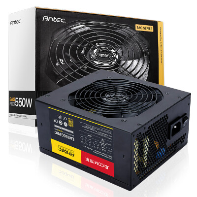 

Antec rated 550W EAG550 PRO module power supply (80PLUS gold / half module / five-year warranty / computer power / steady chicken