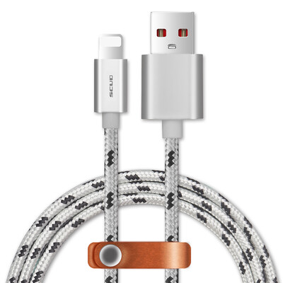 

Scud SJ-Gi06 для Apple Apple iphone5 / 5S / 6 / plus / iPad кабель для передачи данных / зарядная линия Standard Edition 1 м серебро