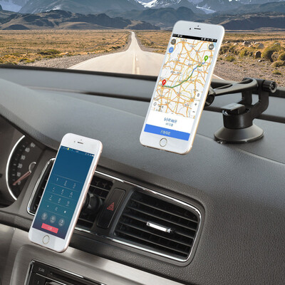 

Card Holder Car Mobile Phone Holder Automatic Button Style Tank / Sucker Dual Purpose CS-24079 Blue Applicable Equipment Width 5.5-8.5cm