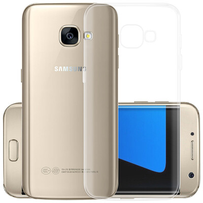 

Yomo Samsung А5 (2017) случае телефон оболочки Samsung а5 силикагель (2017) телефон оболочки тонкой прозрачной все-белой оберточной мягкая оболочка Освежающие