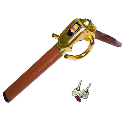 

Jingdong [супермаркет] Золотой щит (король тун) автомобиль руль блокировки противоугонной блокировки T-Lock CM-0930R красный