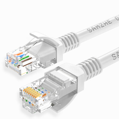 

Shanze (SAMZHE) Высокоскоростной UTP CAT5e кабель Fast сети на основе компьютерных сетей прыгун кабель категории 5 Кабель закончил зеленый GR-520 20 м