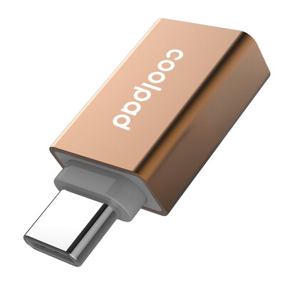 

Coolpad (Original) Type-C OTG adapter USB3.0 mobile phone Tablet PC reader U disk Tu Hao gold