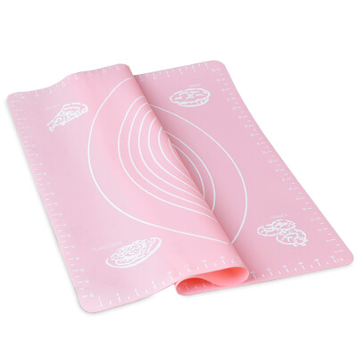 

Jingdong supermarket] thousands of groups Seiko large silicone pad baking tools silicone pad with ruler panel baking kneading board mat pad large 2 inch wool brush to send