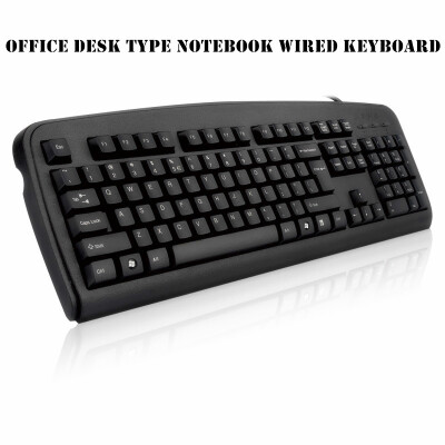 

Wired keyboard KB-8 waterproof office desk type notebook wired keyboard