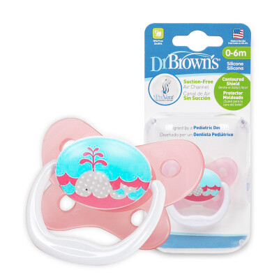 

DrBrown&39s newborn baby pacifier butterfly-shaped 0-6 months red PV113