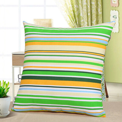 

Ivy home textiles coarse cloth pillow sofa cushions core Xi day love green 46X46