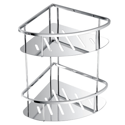 

KEGOO stainless steel triangular basket storage rack