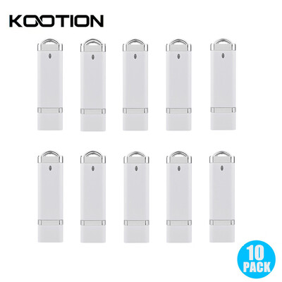 

10pcs/lot USB 2.0 Flash Drive Pen Drives 16GB 8GB 4GB 2GB 1GB White