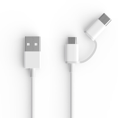 

Xiaomi ZMI AL501 Two-in-One Charging&Data Transfer Cable for 1M White