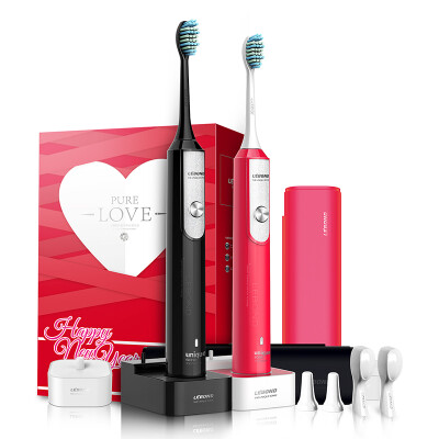 

Lebond "Pure Love" series sonic toothbrush electric toothbrush power toothbrush Black and Red