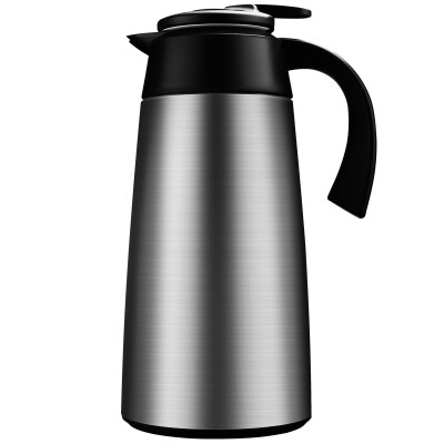 

Vientiane WANXIANG T18 2000ML home fashion portable water bottle stainless steel large capacity thermos flask with handle insulation kettle metal gray