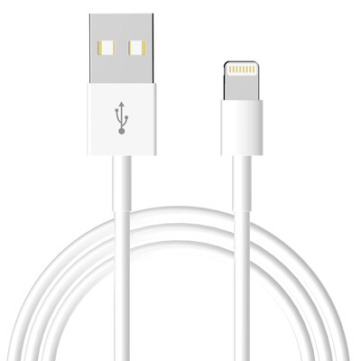 

Capshi Apple 6 / 5S / 7 Кабель для передачи данных и зарядки 1м белый