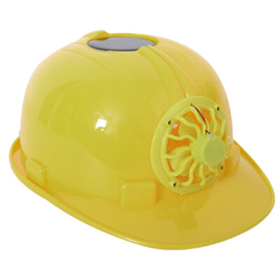 

Outdoor Solar Energy Safety Helmet Hard Ventilate Hat Cap Cooling Cool Fan