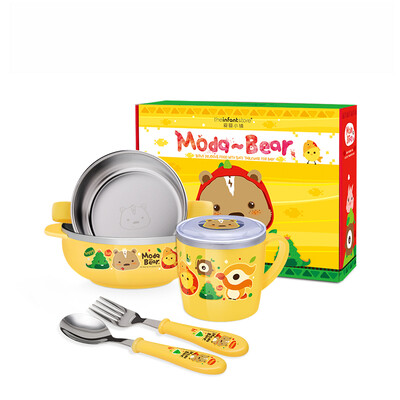 

Baby Shop (импорт из Кореи) детские столовые приборы из нержавеющей стали пять комплектов