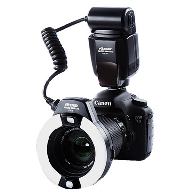 

(VILTROX) JY-670N Nikon Ring Flash TTL Auto Metering Устная фотография Ring Macro Flash для камеры Nikon
