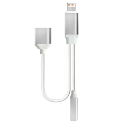 

RND компании Apple iPhone7 / плюс аудио кабель адаптера до 3,5 Lightning заряда линии E02 +