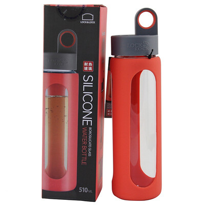 

【Jingdong Supermarket】 Lock & lock Heat-resistant glass cup -I type (510ml) LLG933R Orange