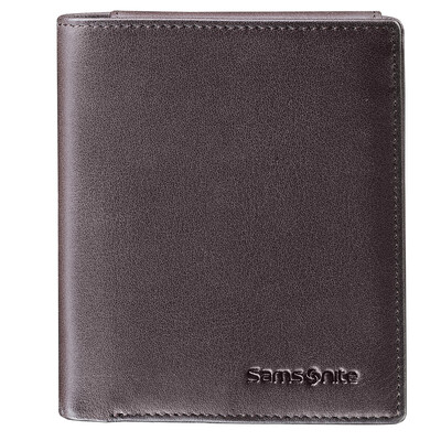 

Samsonite MERLE Casual Business Comfort Leather Leather Wallet 46Q 03002 Brown