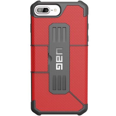 

UAG Apple iPhone8 Plus / iPhone7 Plus Shockproof Phone Case / Case Flip Top 5.5 in Red