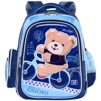 

Oxford University (UNIVERSITY OF OXFORD) Cubs children bag light simple simple casual backpack primary school students bag J072A dark blue