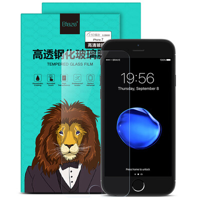 

BIAZE iPhone7 стальной мембраны Apple, телефон 7 стеклянной защита экрана пленки HD Взрыва пленки (пленка пожертвованы артефакты) -JM164