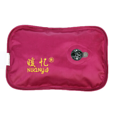 

Warm reminder charging hot water bottle electric water bag warm hand treasure has been filled with water warm treasure red