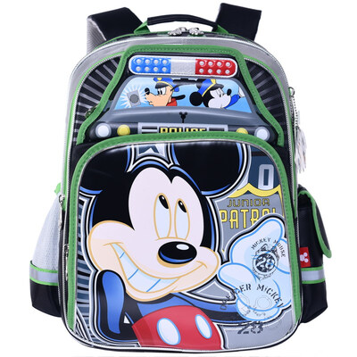 

Disney Disney Mickey children bag cute light simple simple backpack primary school students bag school bag MB0479C black&green
