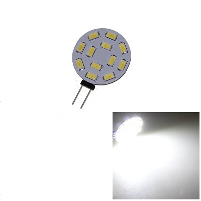 

G4 12LEDs SMD5730 DC 12V Circular PlateLED Bi-pin Light