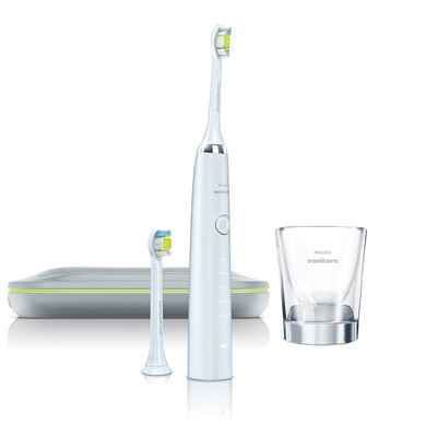 

Philips (Филипс) электрическая зубная щетка HX9332 / 04-разъем типа-белый алмаз звуковой взрослых белый керамический