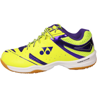 

YNEX YONEX badminton shoes YY men&women shoes professional wear anti-skid SHB-200CR purple yellow 37