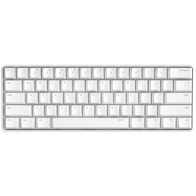 

ikbc новая связь poker2 Type-C 61 мини-механический Колпачки клавиатура СБТ белый оригинальный вал вишню зеленый оси